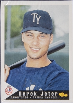 1994 Classic Tampa Yankees Bag Set - Including Derek Jeter Rookie Card!